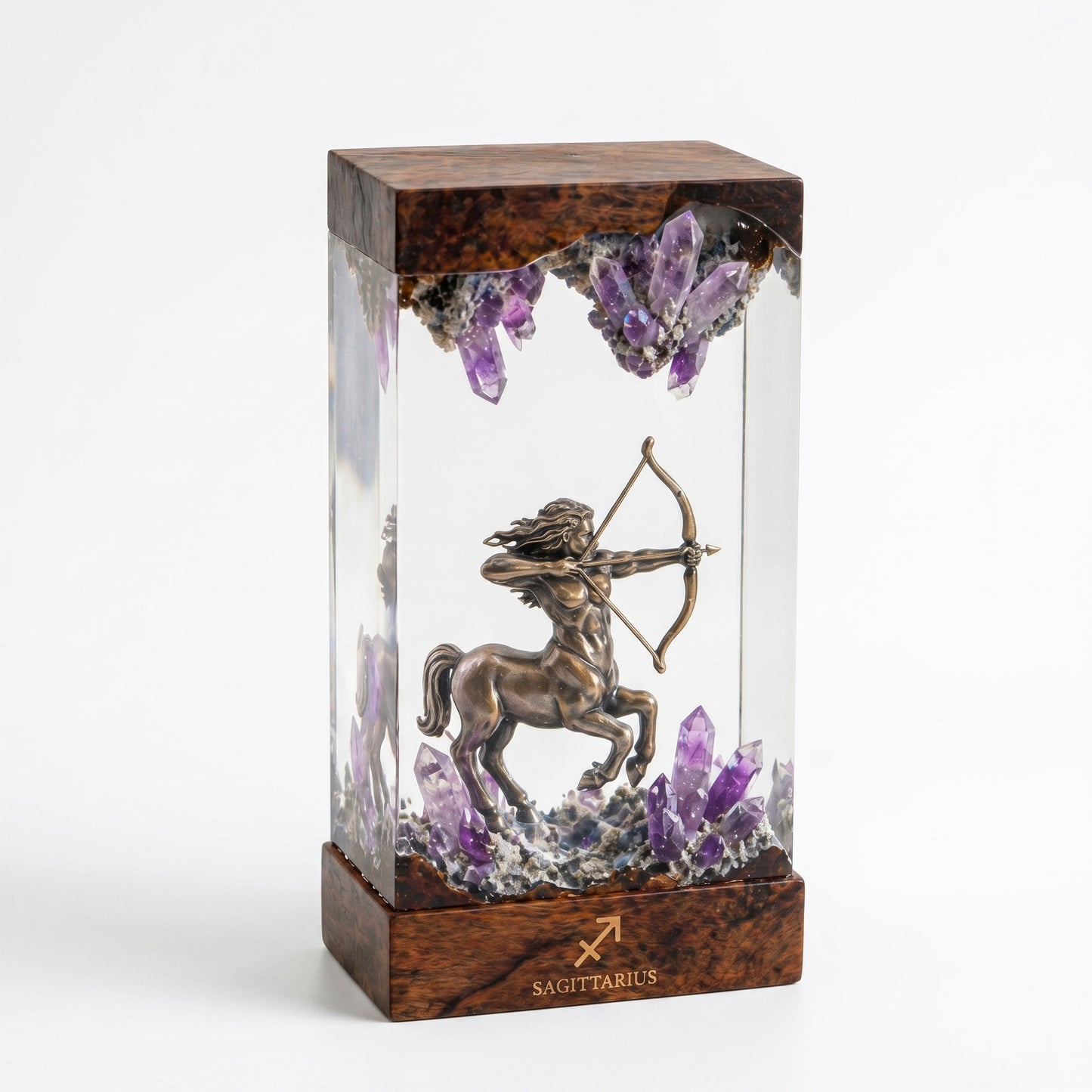 Sagittarius Resin Lamp