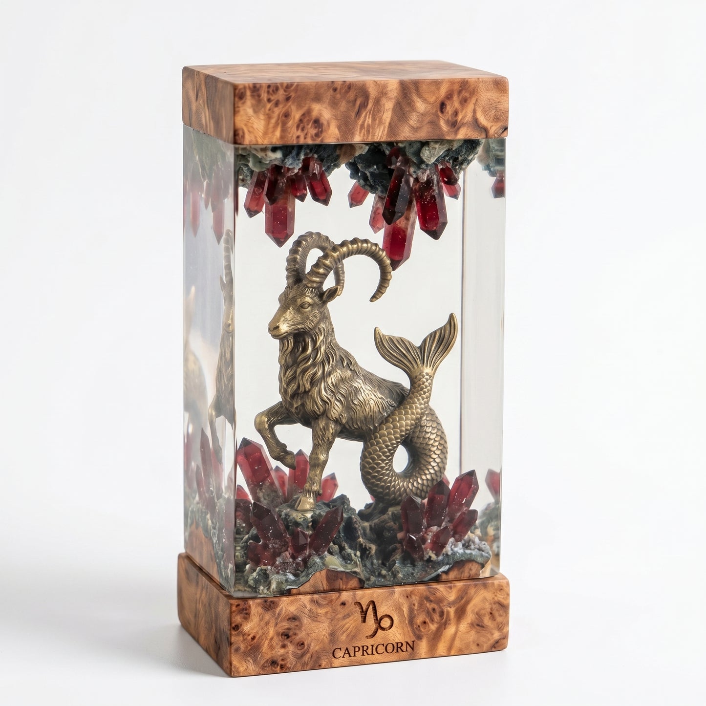 Capricorn Resin Lamp