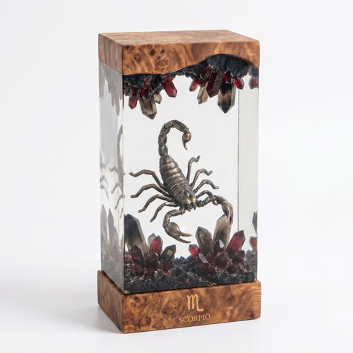 Scorpio Resin Lamp