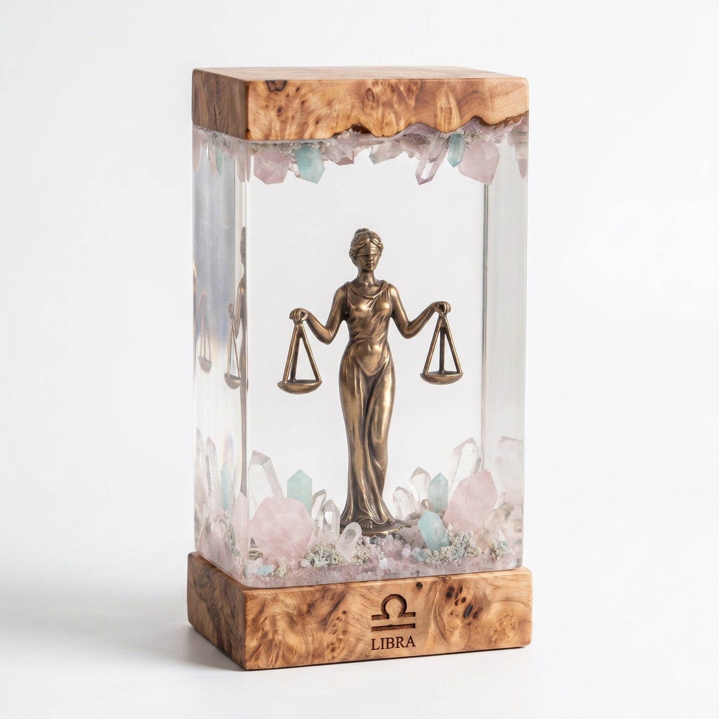 Libra Resin Lamp